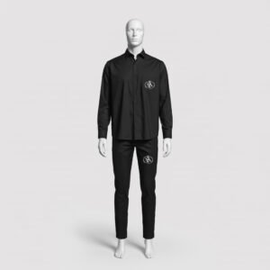 SZN Classic Black Shirt & Pants Set